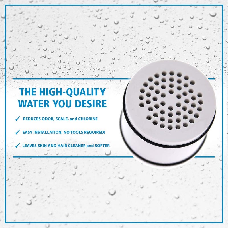 Tier1 Replacement for Culligan WHR-140 Level 2 Showerhead Shower Filter Cartridge 2 Pack - Image 5